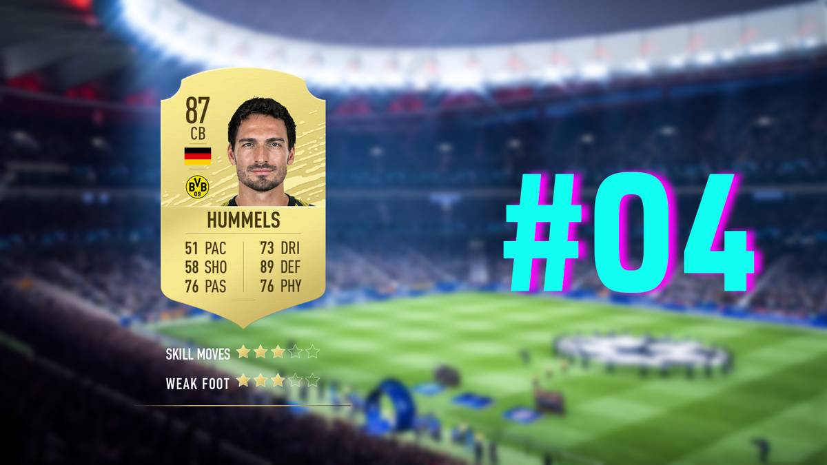 PLATZ 4: Mats Hummels (Borussia Dortmund) - 87