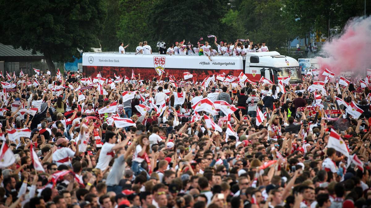 6. PLATZ - VFB STUTTGART: 3,8 Prozent 