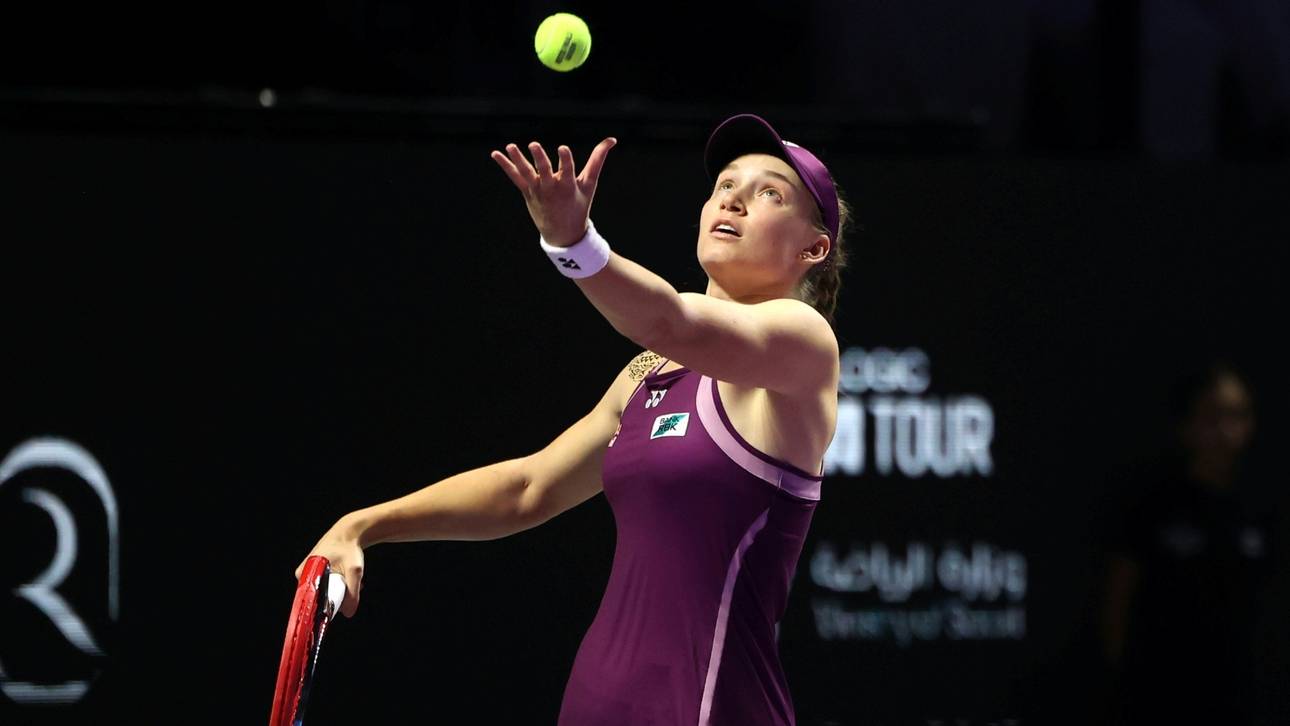 Rybakina gewinnt WTA Finals