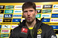 Nach dem Topspiel gegen die Bayern lobt der BVB-Keeper Gregor Kobel einen BVB-Spieler besonders. 