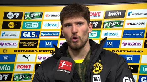 Nach dem Topspiel gegen die Bayern lobt der BVB-Keeper Gregor Kobel einen BVB-Spieler besonders. 