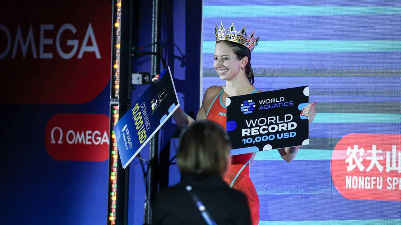 Schwimm-Star gelingt Fabelrekord