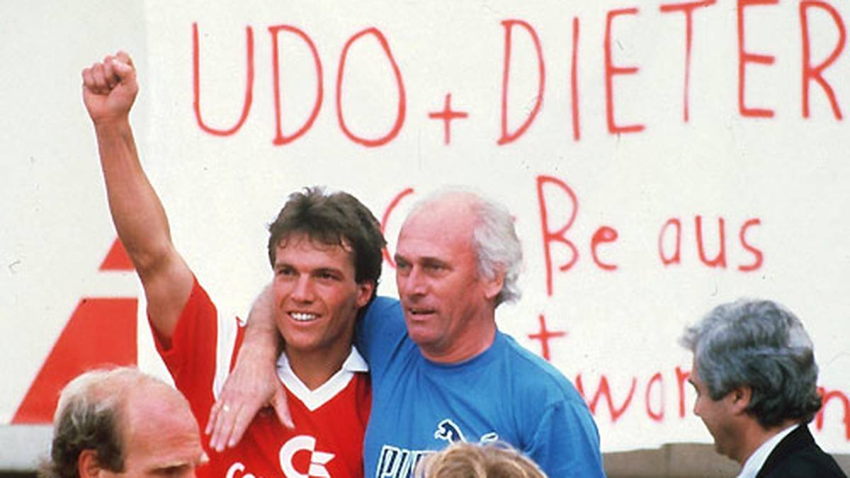 Auch Lothar Matthäus profitierte in seiner Laufbahn sehr vom Förderer Lattek. Die Krönung seiner zweiten Münchner Ära blieb dem Trainer allerdings versagt. 1987 unterlagen die Münchner im Europapokalfinale der Landesmeister dem FC Porto mit 1:2