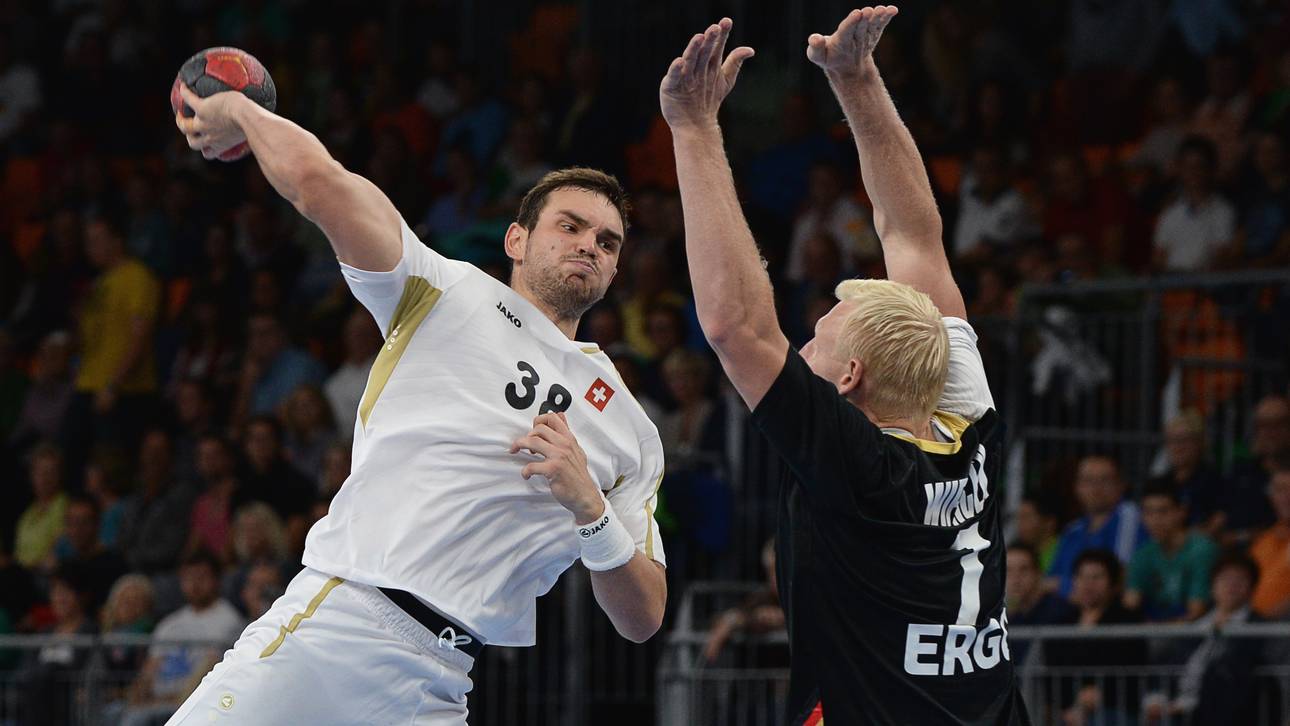 Handballer testen gegen die Schweiz