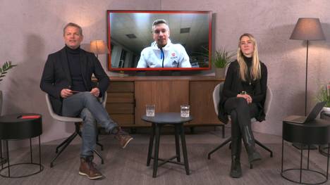 Die deutschen Biathlon-Stars Johannes Kühn und Benedikt Doll sprechen mit Moderator Tom Weiler und Biathlon-Expertin Janin Hammerschmidt über den bisherigen Verlauf der Heim-WM in Oberhof und die Ziele für die weiteren Wettbewerbe. Zudem gibt es Eindrücke von einem Motivationsvortrag von Giovane Elber und dem Nachhaltigkeitskonzept der Biathlonanlage in Oberhof. 
