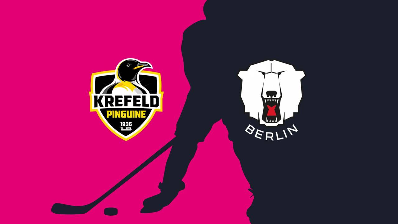 Krefeld Pinguine - Eisbären Berlin: Tore und Highlights | PENNY DEL