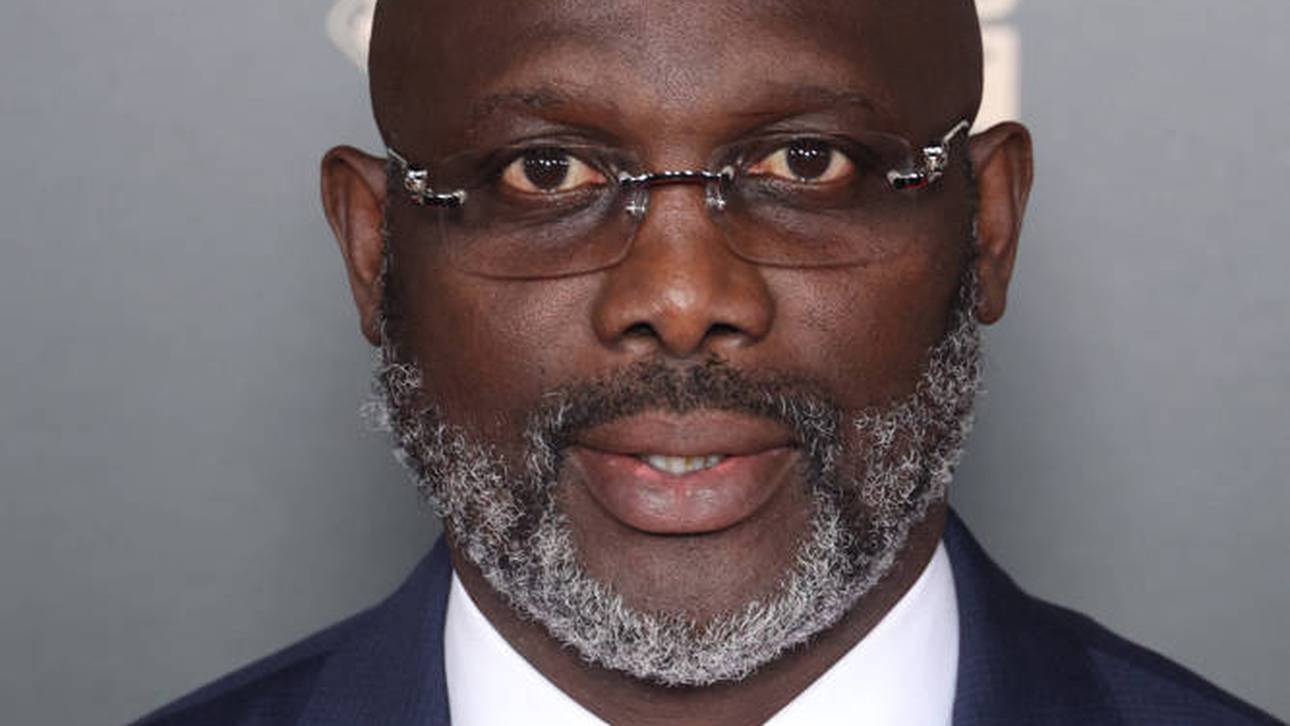 Der echte George Weah beim Ballon d'Or 2024