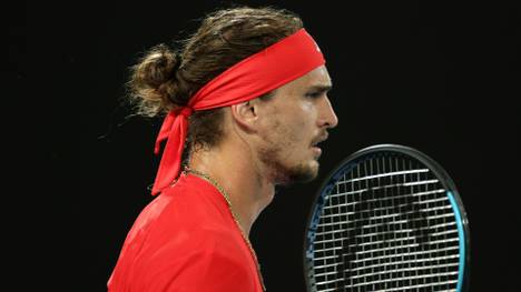 Im Spiel stets mit "Man Bun": Alexander Zverev