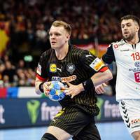Handball-Nationalspieler Justus Fischer fällt mehrere Wochen verletzt aus.
