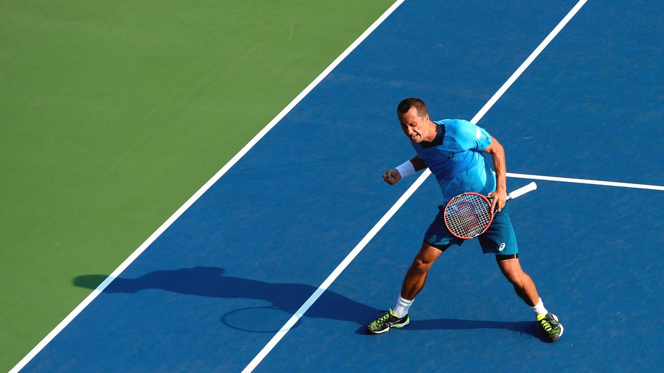 Kohlschreiber erspielt Duell mit Federer