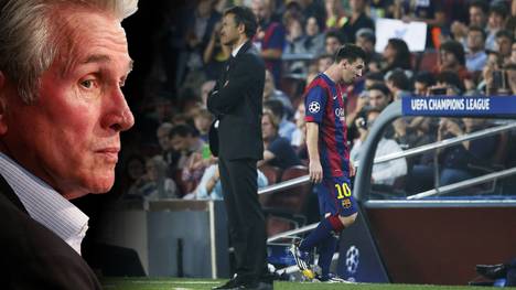 Jupp Heynckes Barcelona Lionel Messi Luis Enrique