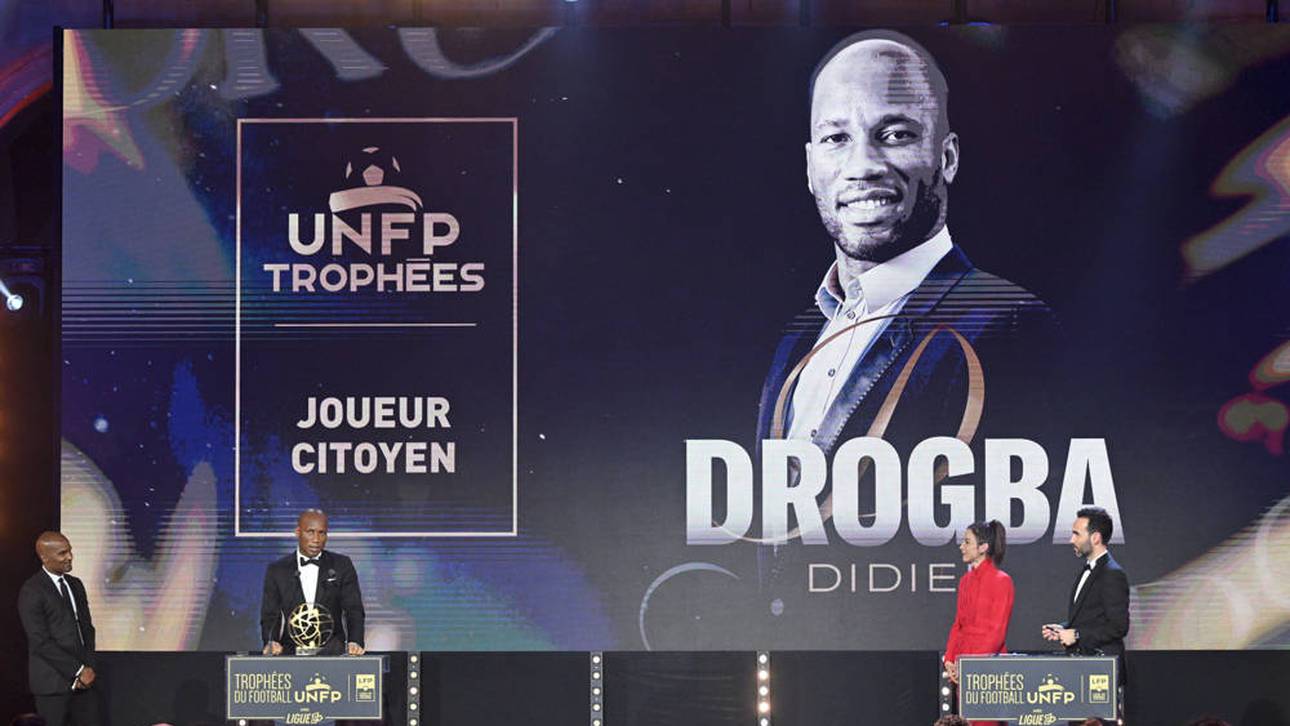 Didier Drogba wurde bei der UNFP-Gala auszeichnet