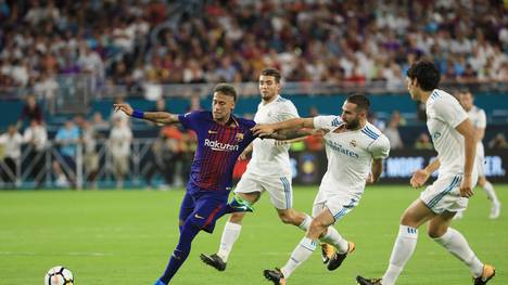 Im Juli fand im Rahmen des International Champions Cup der Clasico zwischen Real Madrid und dem FC Barcelona in Miami statt