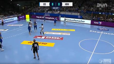 ThSV Eisenach - HBW Balingen-Weilstetten aus der Handball-Bundesliga im Video.