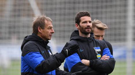 Arne Friedrich (r.) steht vor einer Beförderung bei Hertha BSC