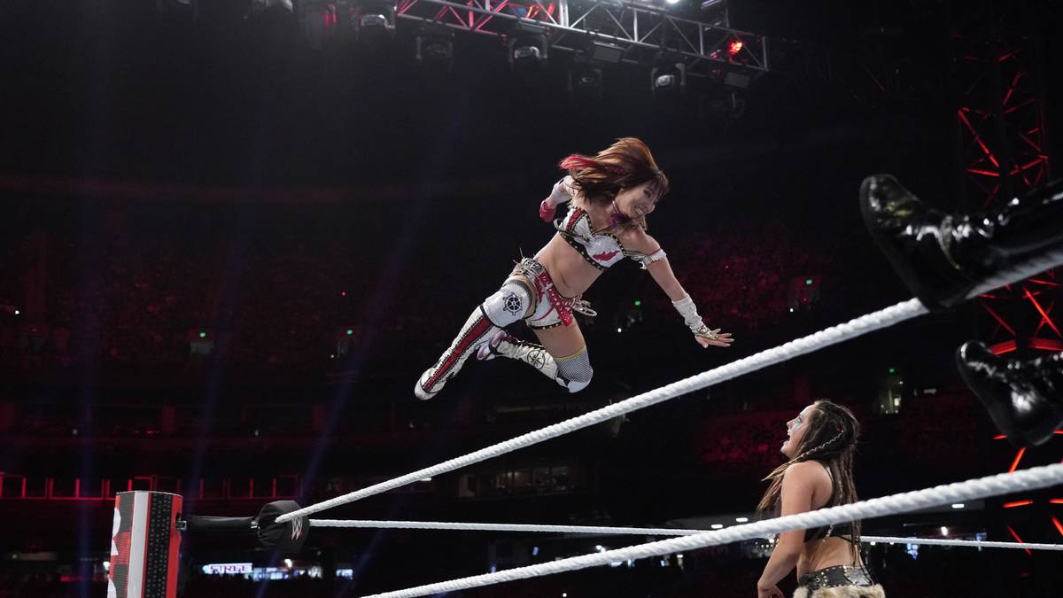 ... aber auch Namen, die nicht jedem WWE-Fan geläufig sind. Zum Beispiel der hochbegabte Japan-Import Kairi Sane aus dem NXT-Kader