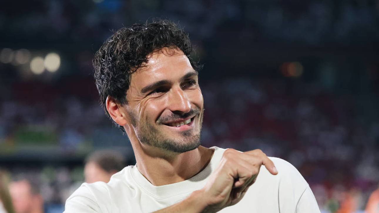 Mats Hummels zeigt sich von Zehnkampf-Weltmeister Leo Neugebauer begeistert