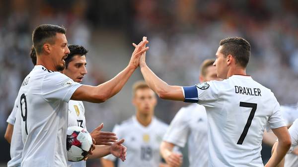 Die Stimmung im deutschen Team vor dem Spiel gegen Australien ist gut