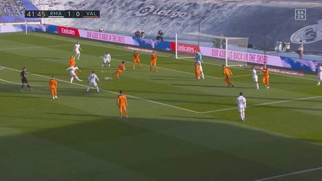 Toni Kroos führt Real Madrid mit zwei Scorer-Punkten zum Sieg über den FC Valencia und wird zum "Man of the Match" gekürt.