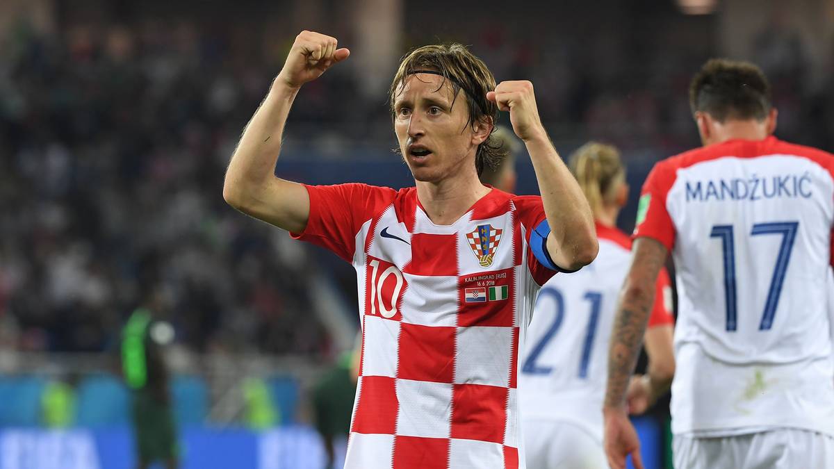 PLATZ 12: Luka Modric (Kroatien) - 2 Tore