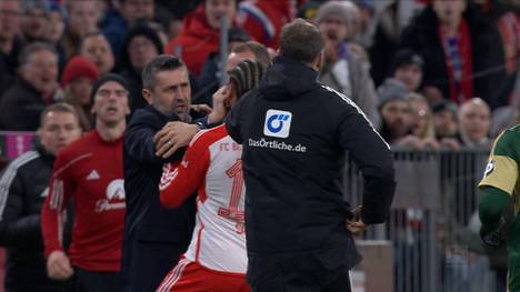 Union-Coach Bjelica erlaubt sich gegen den FC Bayern einen bösen Ausraster und sieht die Rote Karte. Am Tag nach dem Vorfall reagiert auch der DFB.