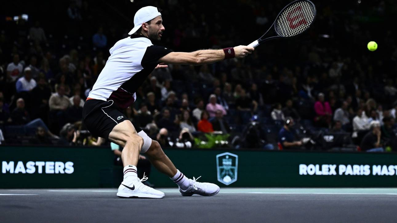 Dimitrov im Finale von Paris