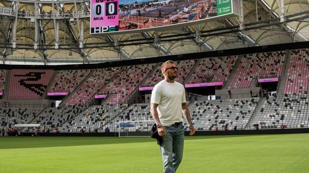 Beckhams Milliardentempel eingeweiht