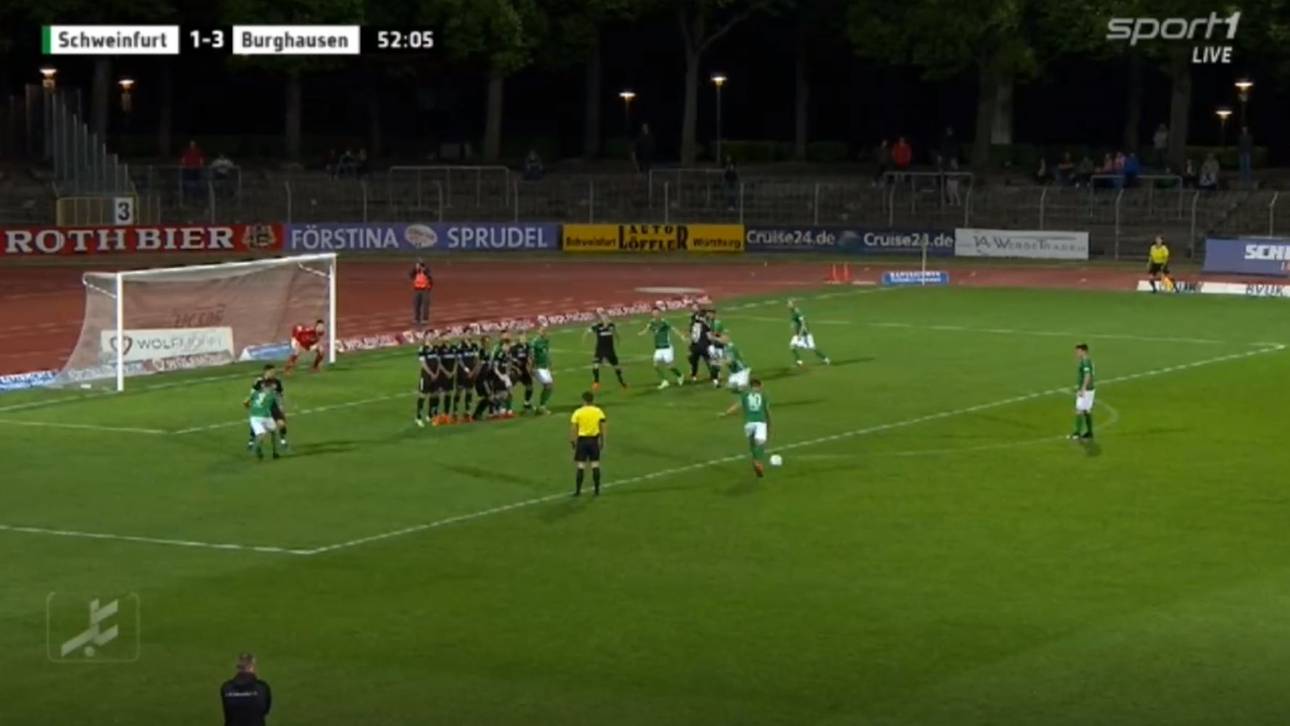 Burghausen gewinnt Verfolgerduell