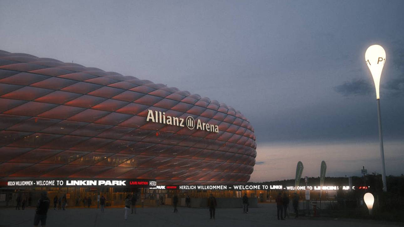 Allianz Arena strahlt bunt