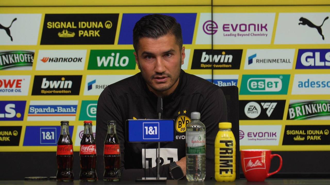 Bei Paris Brunner holt BVB-Trainer Sahin erstmal tief Luft
