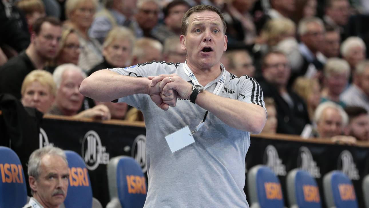 Trainer Alfred Gislason zeigte sich nach der Niederlage bei Pick Szeged enttäuscht