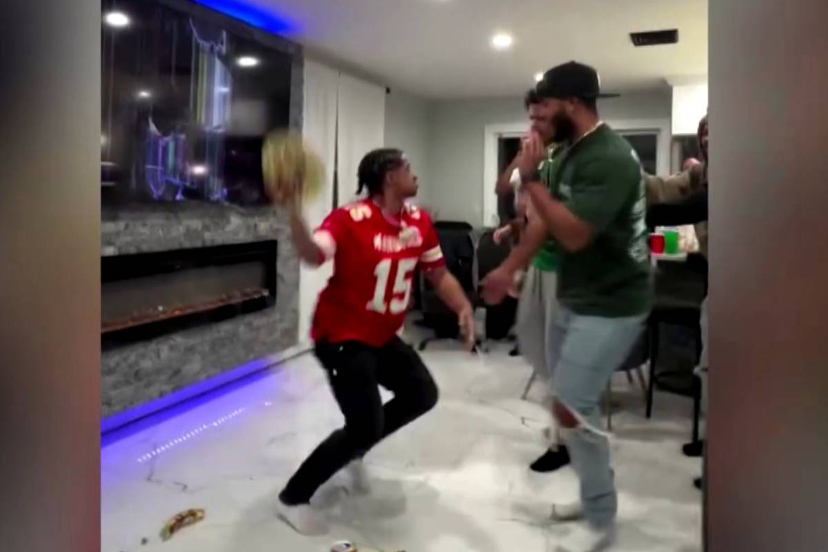 Nach der Niederlage der Kansas City Chiefs gegen die Philadelphia Eagles geht ein Video eines Influencers viral, der wegen des Spiels komplett ausrastet. 