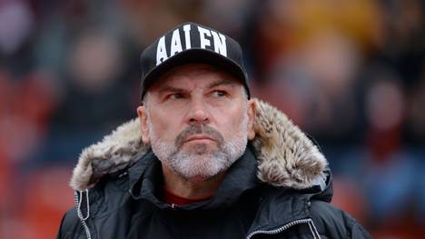 Uwe Wolf trainierte den VfR Aalen keine elf Monate