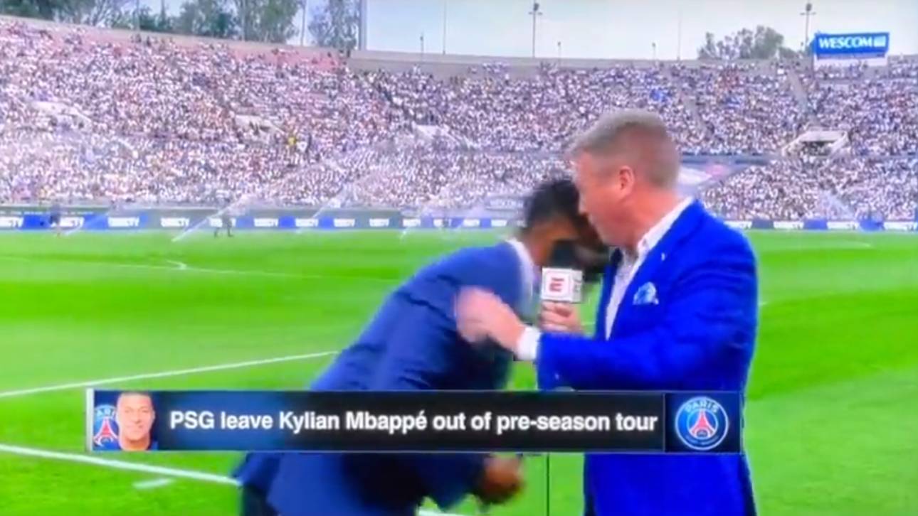 Im TV: Ex-Nationalspieler kollabiert