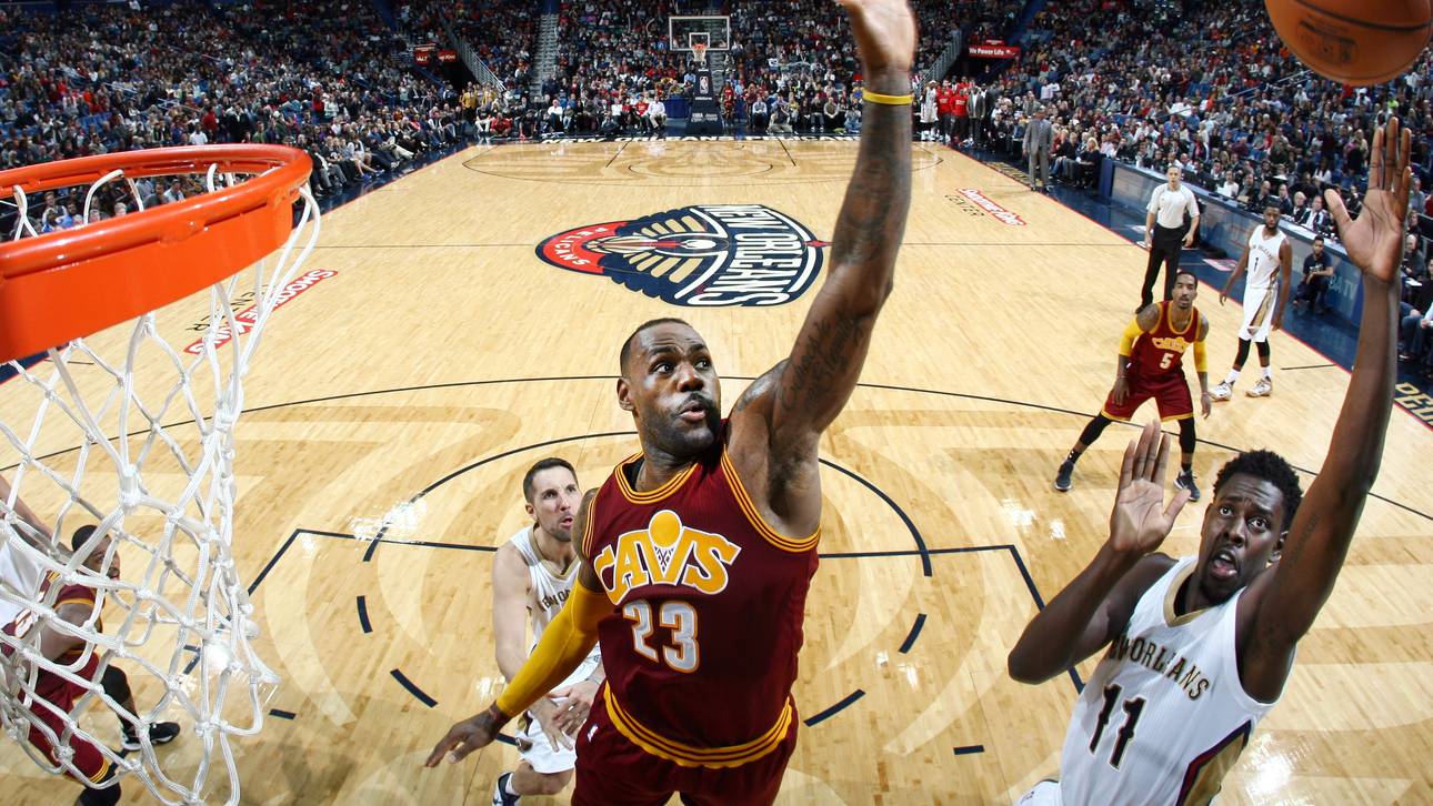 Pelicans überstehen James‘ Explosion