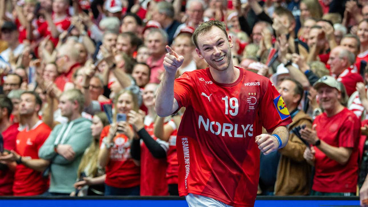 Hatte gegen Deutschland seinen Spaß: Mathias Gidsel