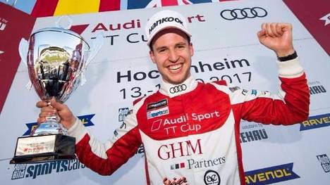 Philip Ellis ist der Titel im Audi-TT-Cup sicher