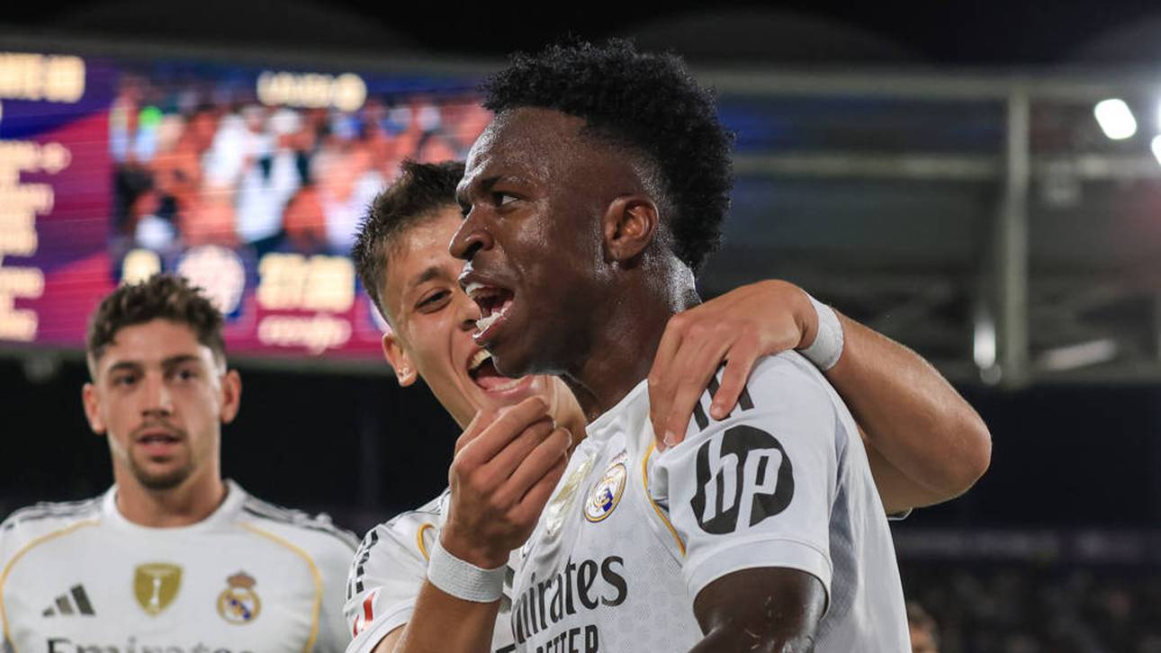 Real gewinnt nach Vinícius-Traumtor