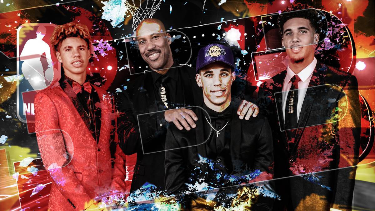 LaVar, Lonzo, LiAngelo und LaMelo - die Balls sind die verrückteste Basketball-Familie der Welt. Das Talent der drei Söhne ist unbestritten, doch der Sport steht in der PR-Maschinerie von Vater LaVar nicht unbedingt an erster Stelle
