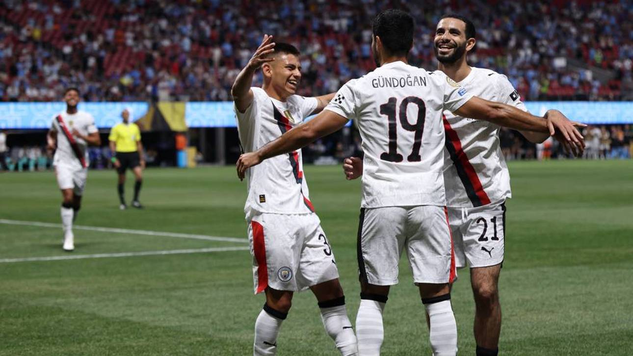 Ilkay Gündogan traf doppelt für Manchester City