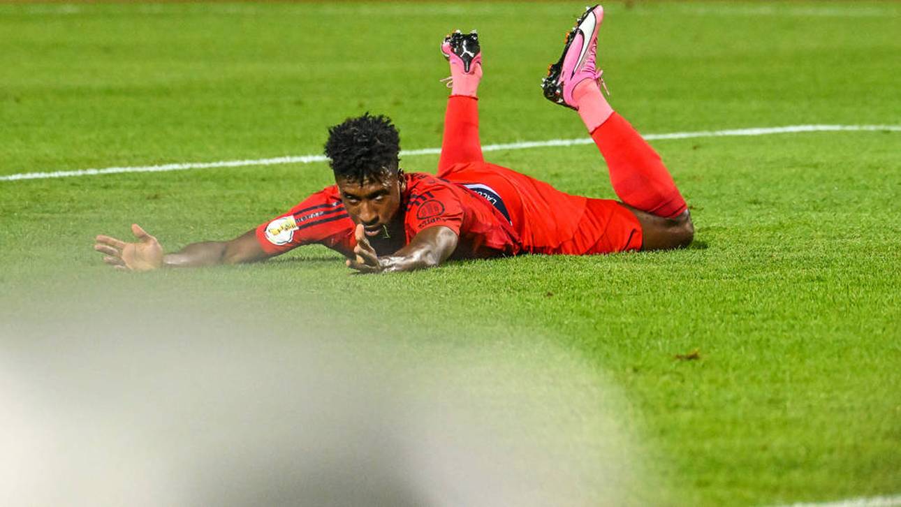 Kingsley Coman steht beim FC Bayern vor dem Abschied