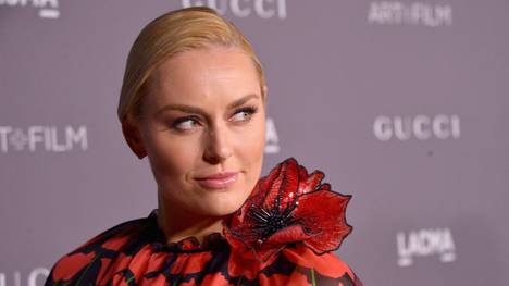 LOS ANGELES, CA - NOVEMBER 04: Lindsey Vonn, wearing Gucci, attends the 2017 LACMA Art + Film Gala Honoring Mark Bradford and George Lucas presented by Gucci at LACMA on November 4, 2017 in Los Angeles, California.  (Photo by Charley Gallay/Getty Images for LACMA)