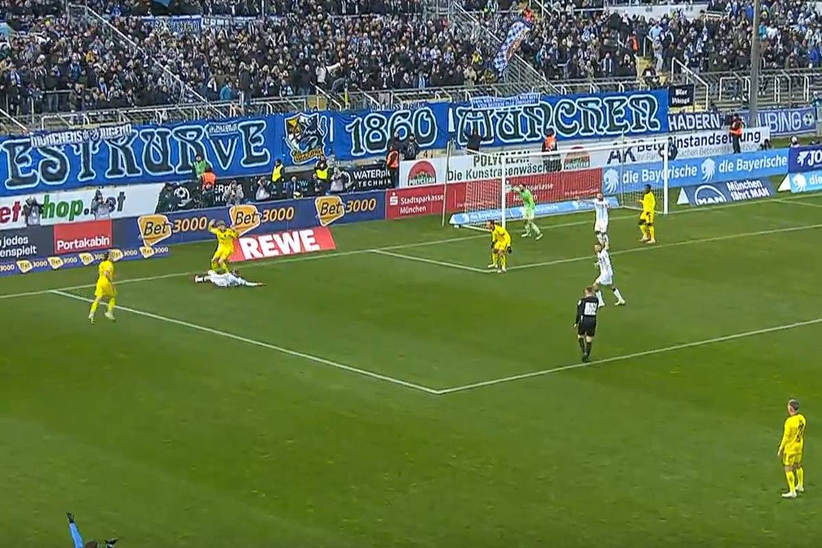 Diese Szene lässt 1860 am Ende jubeln