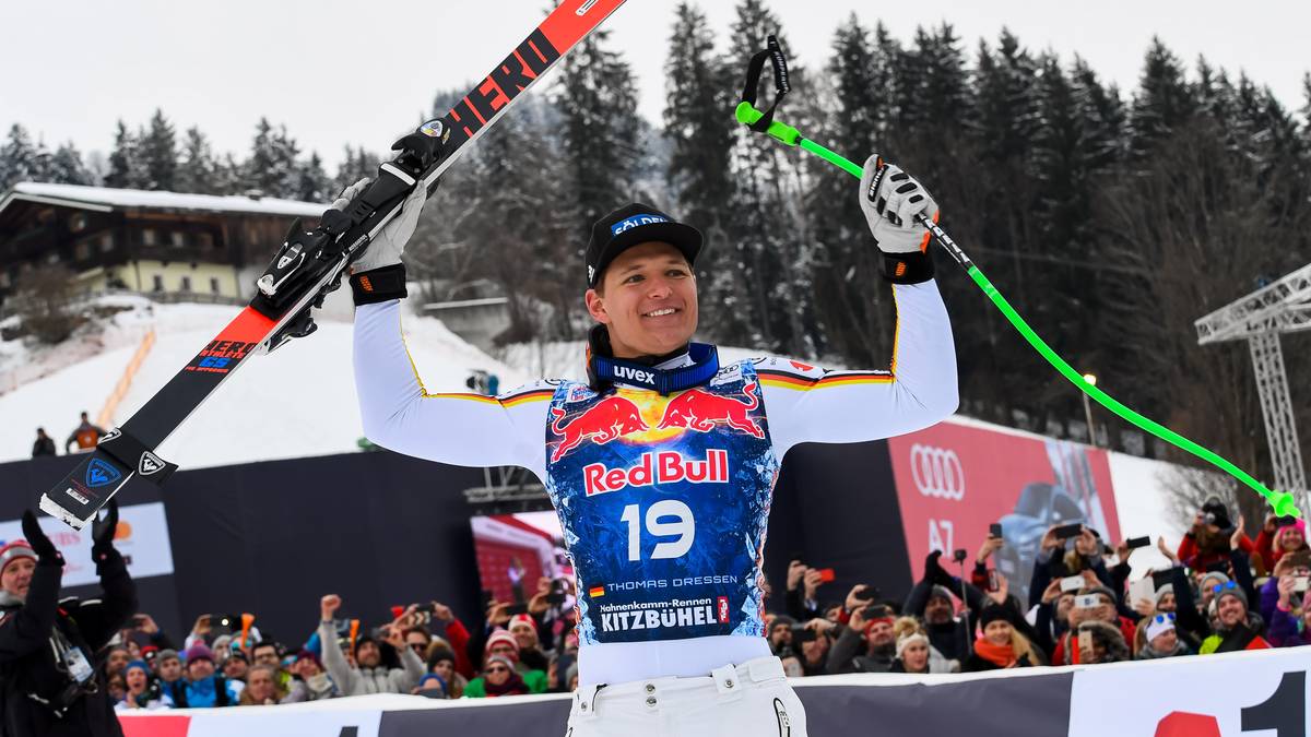SKI ALPIN: Thomas Dreßen setzte mit seinem Abfahrtssieg in Kitzbühel das i-Tüpfelchen unter eine starke Saison der DSV-Fahrer. Trotz einiger Nackenschläge, wie den schweren Verletzungen von Felix Neureuther und Stefan Luitz, werden die deutschen Starter Medaillen einfahren