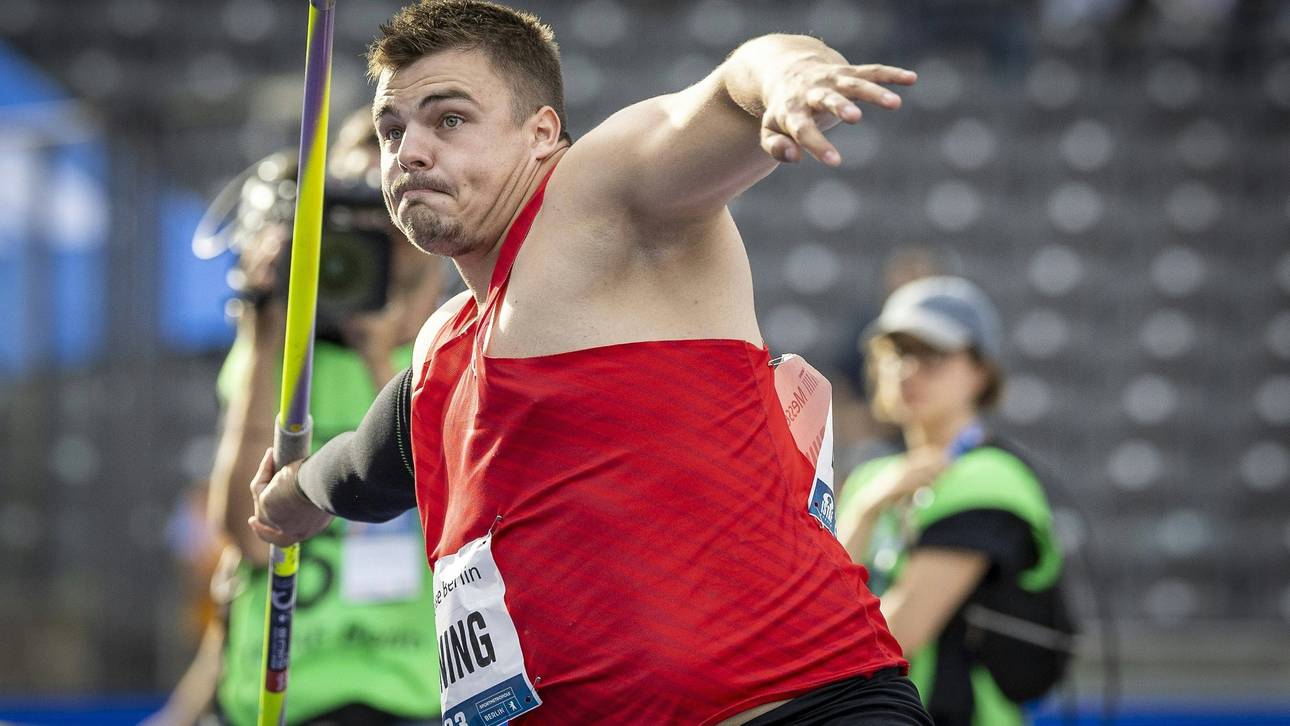 Speer-Talent mischt vorne mit