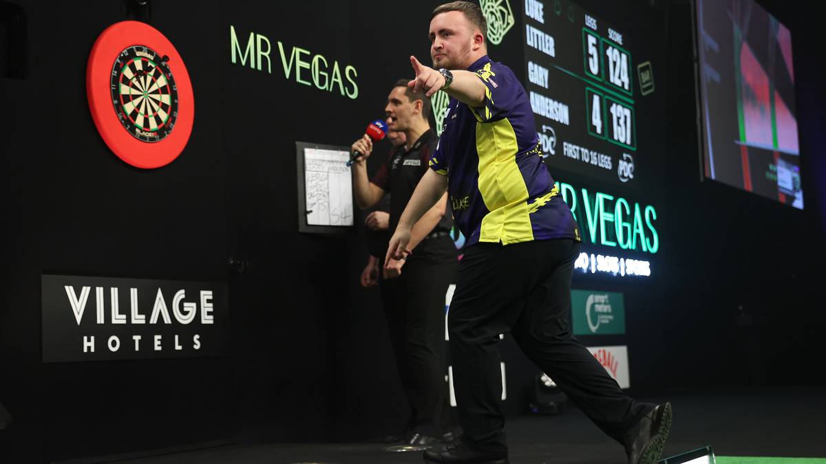 Littler mit nächstem Darts-Coup 