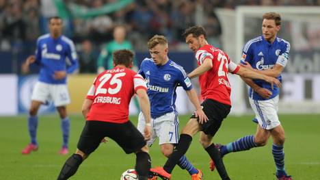 Schalkes Max Meyer in Aktion