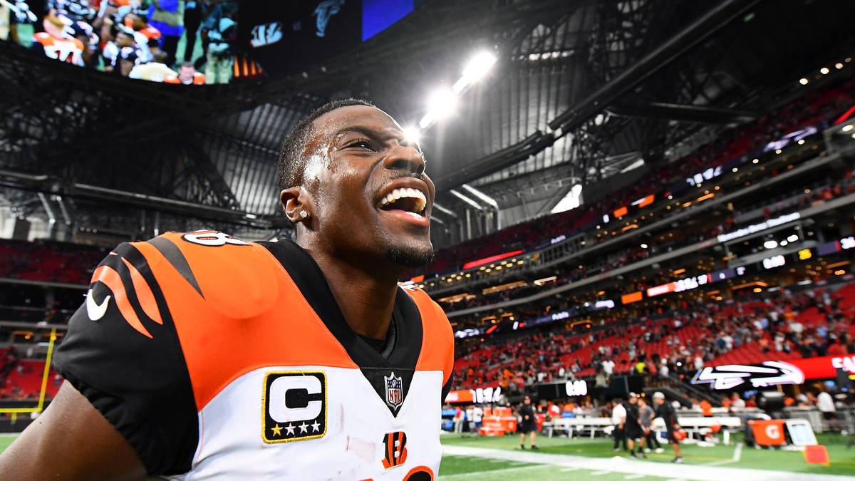 PLATZ 10: A.J. Green (31 Jahre) - Cincinnati Bengals - 15 Mio. Dollar pro Jahr - 60 Mio. Dollar insgesamt