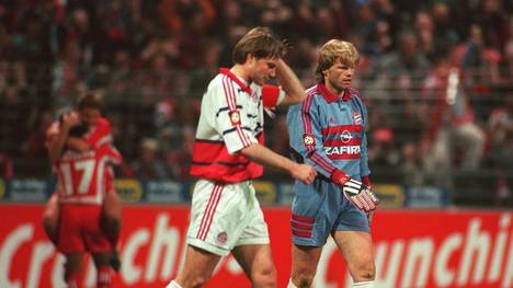 Thomas Helmer (v.l.) machte die Erwartungshaltung beim FC Bayern gehörig zu schaffen