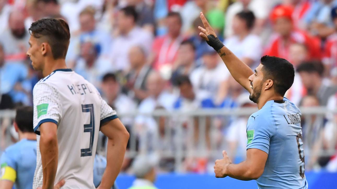 Suarez crasht Russlands Party